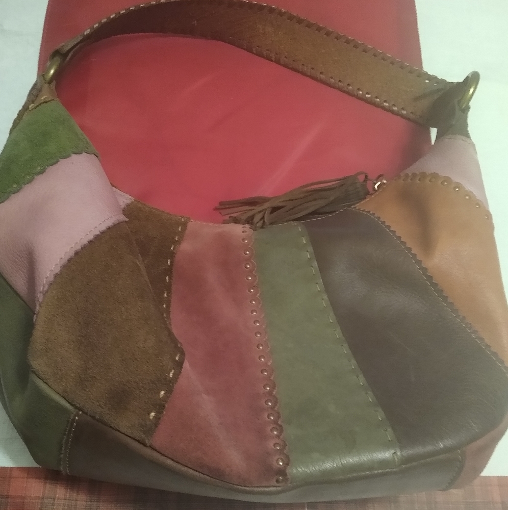 Fossil multi color purse.
